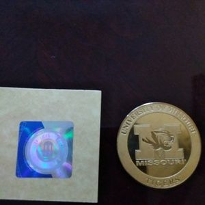 One once of bronze - Mizzou collecters coin